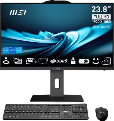 Msi Aio Pro Ap242P 23,8'' Fhd I5-14400 16Gb Ssd 512Gb Uhd Voor Kantoor