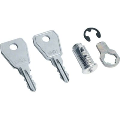 Hager VZ302N HAGER VZ302N elektrische accessoires voor behuizing Slotcilinder Staal Zilver 1 stuk(s)