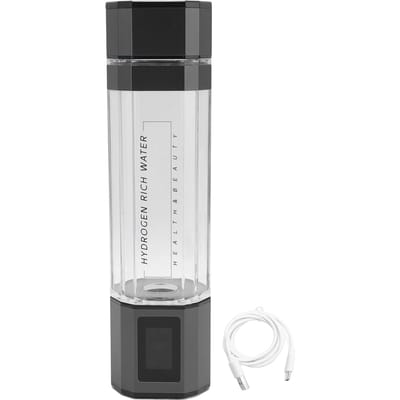 Waterstofwaterfles 300ml 5000ppb PCTG Type C 5V Draagbare Waterstofrijk Water Generator Beker voor white