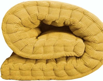 Bankkussen Dik - Zitkussen Meubel - Binnen Buiten - Dikke Parelkatoen Vulling - Veel Maten 8cm - Donkergrijs