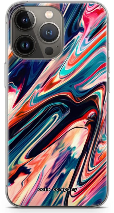 Case Company® - Hoesje geschikt voor iPhone 13 Pro hoesje - Quantum Being - Soft Cover Telefoonhoesje - Bescherming aan alle Kanten en Schermrand
