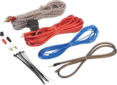 Bedradingsset 10awg voor Auto-Audiosystemen - Eenvoudige Installatie en Maximale Geluidskwaliteit
