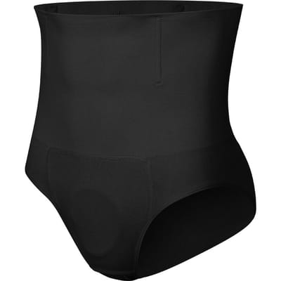 Heren Compressiebroekje Buikcontrole Billift Ondergoed Hoge Taille Corrigerend Ondergoed Slankmakend Slipje Body Shaper XL black