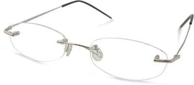 Leesbril Eschenbach Thin Round-Zilver-+1.00