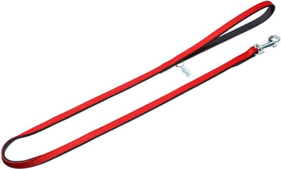 Karlie Vintage - Hondenriem - Leer - Rood - 100 x 2,2 cm
