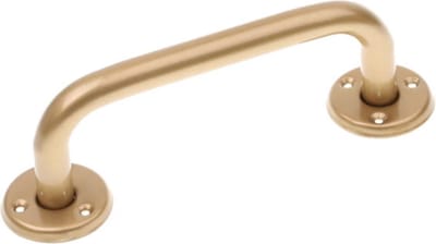 Gouden Wandbeugel - Extra Grip - 20 cm - Handgreep / Wandgreep Voor Badkamer / Douche / Toilet - Toiletbeugel - Badgreep - Douchegreep - Non-Slip Grab Bar - Keuken - Trap - Handgreep Keukenkastjes - Veiligheidsgreep - Inclusief Schroeven