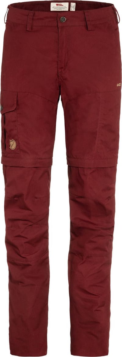 Fjällräven Karla Pro Zip-Off - Bordeaux red - Maat Damen_EU 42