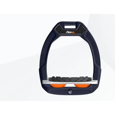 Veiligheidseisen voor de paardensport Incliné Grip Marine/Grijs/Oranje Flex-On Safe-On