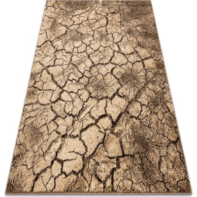 Kleden Rugsx Tapijt KARMEL Terra gebarsten grond noot 160x220 cm