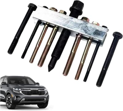 Gereedschap Krukas - Trekker set - Auto Onderhoud - Precisie Axiaal Ontwerp - 10 Delig - Zwart