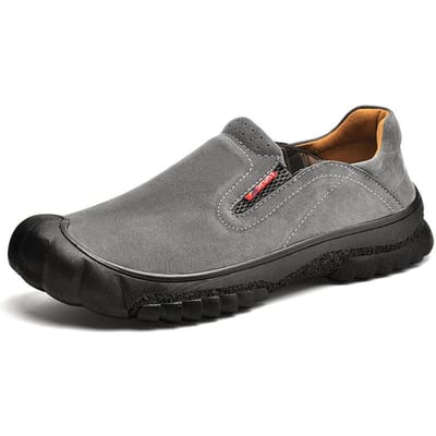Wandelschoenen Heren Zomer Ademend Waterdicht Antislip Slijtvast Voetomsluitend Casual en Lichtgewicht Buitenschoenen Sport Wandelschoenen 46 grijze kleur