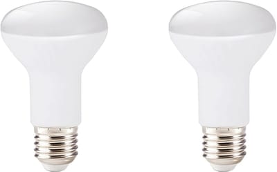 Kobi LED Reflectorlamp R63 E27 8W - 700lm - 3000K - 230V - Voor Brede Plafondverlichting of Woonruimte - 2 stuks