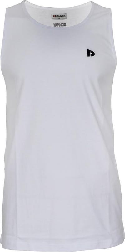 Donnay - Muscle shirt (James) - Tanktop - Heren - White (001) - maat S