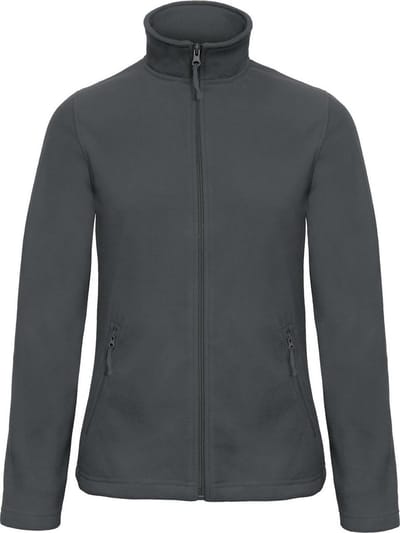 B&C Collectie Vrouwen/dames ID 501 Microfleece Jasje (Donkergrijs)