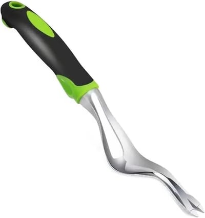 Hand Weed Tool - Onkruidsteker Tuin - Onkruid Verwijderen - Ergonomisch Houten Handvat - 29.5 cm - Niet gespecificeerd