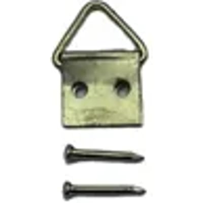 Sencys Muurhaakje Voor Schilderij Vermessingd - 10x10mm - Goud - 20 Stuks