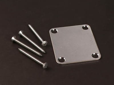 Gotoh NBS-3-AC Aged Chrome Halsplaat voor Gitaar