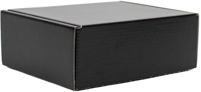 25x postdozen Zwart 160x130x90mm