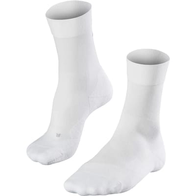 FALKE GO2 anti-blaar katoen functioneel materiaal golfsokken heren wit - maat 39-41