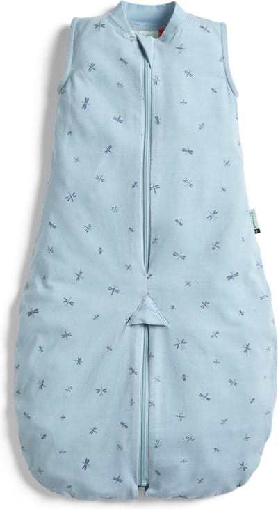 Ergopouch Jersey Sleepsuit Slaapzak -0,2 Tog - Slaapzak baby - Slaapzakken - Zomer slaapzak kind - Slaapzak 80 cm - Slaapzak zomer - Dragonflies