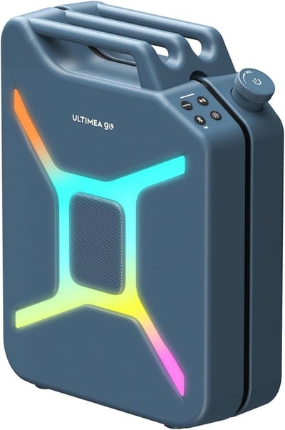 Draagbare Party Speaker - Draadloze Geluidsbox - Feestelijke Muziek - 300W Basversterking - 365 x 155 x 46 cm - Blauw