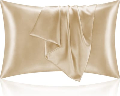 Daity 2-delige set - Satijnen kussenslopen - zacht voor haar en huid - ultrazacht en koel - vergelijkbaar met zijden kussenslopen - een perfect cadeau voor zowel mannen als vrouwen (51 x 66 cm).