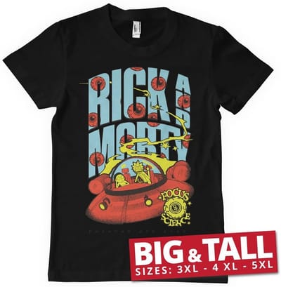 Rick and Morty T-shirt Focus On Science T-shirt WB-1-RM017-H70-5