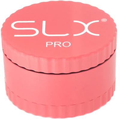 SLX Pro Grinder Aluminium Non Sticky 62 mm, Flamingo Pink