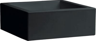 Bloembak Balkonbak Minos 25x25x12cm ANTRACIET Nicoli