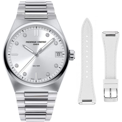 Frédérique Constant Highlife FC-240SD2NH6B Horloge - Staal - Zilverkleurig - Ø 31 mm