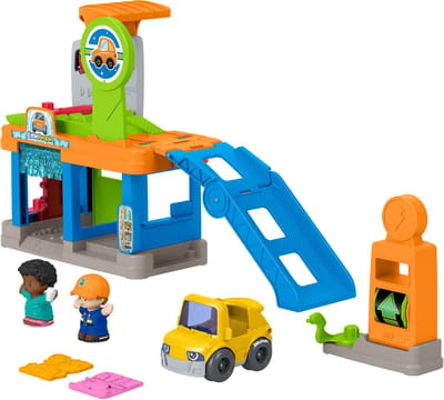 Fisher Price Little People Lets Go Service Station