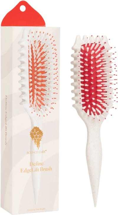 Bounce Curl Define EdgeLift Brush -Cherry