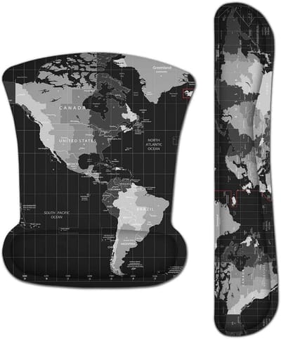 Ergonomische Muismat met Gel Pad en Polssteun