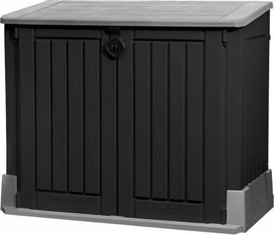 Keter Store It Out Midi Opbergbox - Zwart/grijs  - 845L - 130x74x110cm