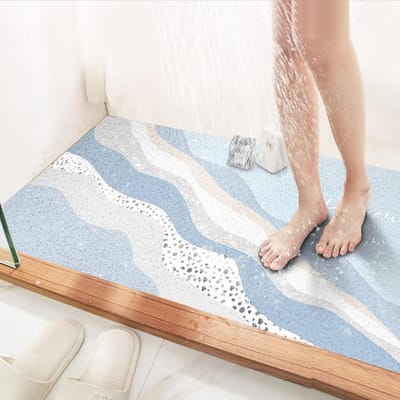 Antislip douchemat voor buitendouche en badkamer - veilig, sneldrogend en anti-schimmel
