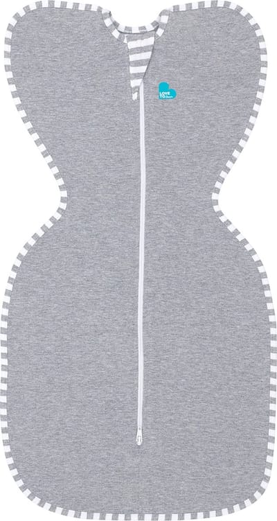 Love to Dream™ Babyslaapzak Swaddle Up™ - Inbakeren - Baby 0-2 maanden - XS - 2.2 - 3.8 kg - Grijs
