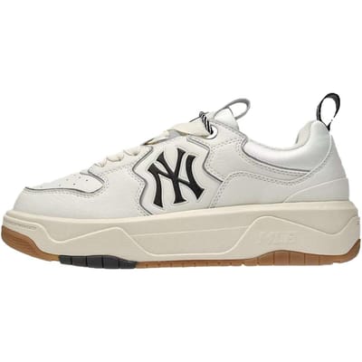 MLB New York Yankees Comfortabele Veelzijdige Lage Sneakers Unisex Sneakers Wit 3ASXM096N-50IVS 44 white
