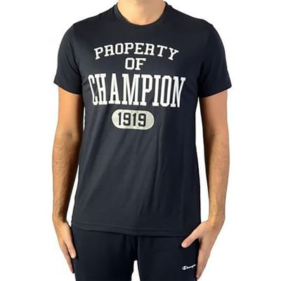 Champion Herenbezit van Kampioen T-Shirt (Marine)
