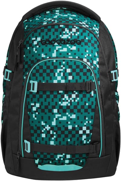 coocazoo schoolrugzak Mate School Backpack Pixel Blox veelkleurig