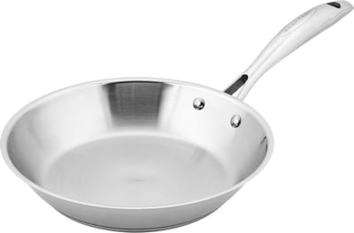 Scanpan - Koekenpan - Bakpan - 24cm - STS -Zonder antiaanbaklaag - Geschikt voor alle warmtebronnen (incl. inductie)
