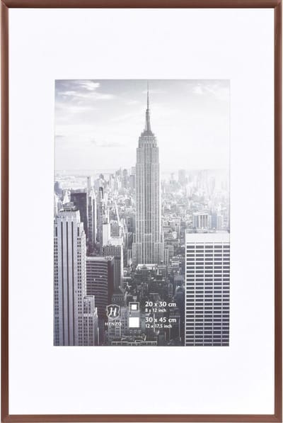 Fotolijst - Henzo - Manhattan - Fotomaat 30x45 cm - Brons