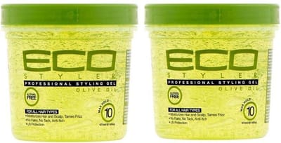 2x Eco Styler Gel - Olive oil max hold 16 oz/ 473 ml