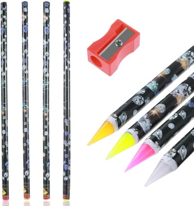 Diamantschilderstiften Set - Strasssteentjes Prikker Potlood - Nail Art Decoratie - Zelfklevende Was Punten - 22.9 cm Lengte