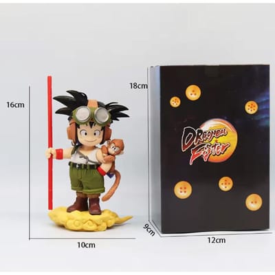 Dragon Ball Son Goku 16cm Actiefiguur PVC Beeld Anime Collectie Model Speelgoed Cadeau voor Aap Kind Cadeau Mooi Ontwerp black
