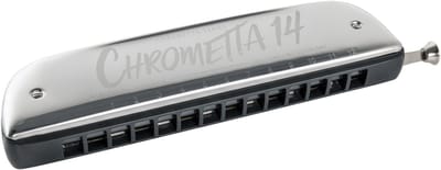 Hohner Chrometta 14 C, Color Edition - Chromatische mondharmonica