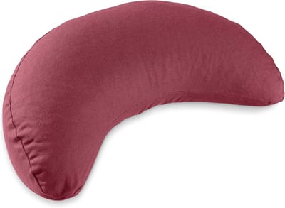 Yogakussen Halvemaanvorm - Ergonomisch Meditatiekussen met 100% Katoenen Hoes