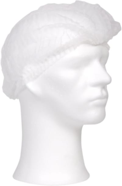 Haarnetje | Wit | 100 st. | Non-Woven – wegwerp & hygiënisch hoofdbedekking | Wokkel | Baretten | Hoofddeksels