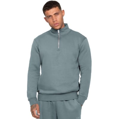 Enzo Milano | Heren Half-Zip Sweatshirt