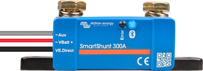 Victron SmartShunt 300A/50mV IP65 | SHU065130050