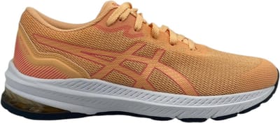 Asics GT-1000 11 GS junior sportschoenen - gymschoenen - hardlopen - Gel zool - Oranje/wit